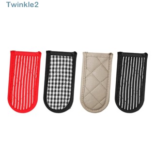 Twinkle ปลอกด้ามจับหม้อ ทนความร้อน กันลื่น ใช้ซ้ําได้ 4 แบบ 3x6 นิ้ว 8 ชิ้น