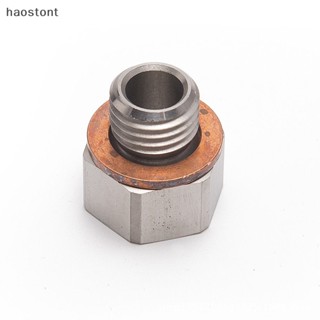 Haostont อะแดปเตอร์เซนเซอร์วัดอุณหภูมิน้ํามัน M12x1.5 เป็น 1/8NPT EP-CGQ70 1 ชิ้น TH