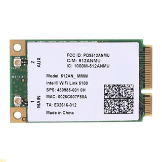 Xin การ์ดไร้สาย WIFI 5100 Half Mini PCI-e WIFI Wlan 2 4g 5g Dual Band สําหรับ CQ4