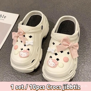 12 ชิ้น Crocs อุดตัน ตกแต่ง แฟชั่น Crocs Jibz รองเท้า Charms สําหรับรองเท้าสวนน่ารัก DIY Pin รองเท้าแตะหัวเข็มขัด อุปกรณ์เสริม