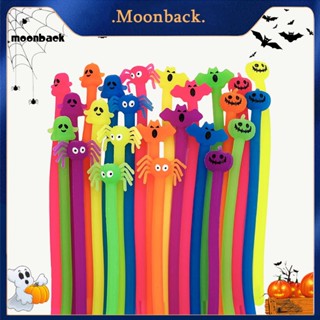 &lt;moonback&gt; สร้อยข้อมือของเล่น คลายเครียด รูปฟักทอง ค้างคาว และแมงมุม เหมาะกับปาร์ตี้ฮาโลวีน สําหรับเด็ก และผู้ใหญ่