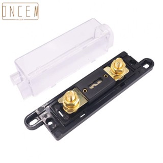 【ONCEMOREAGAIN】Fuse Holder Bolt-on Fuse Automotive Fusible Link With Fuse 100 150 200 250 300A