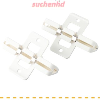 Suchenhd คลิปหนีบถุงอาหาร พลาสติก ขนาดใหญ่ แบบพกพา สีขาว 2 ชิ้น