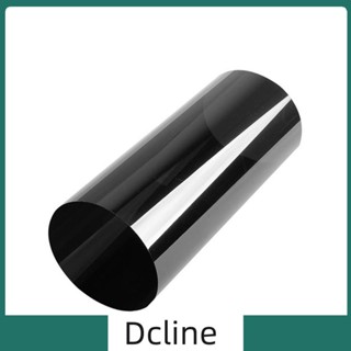 [Dcline.th] ฟิล์มกันแสงอาทิตย์ สีดํา 5% 20x150 ซม. สําหรับหน้าต่างรถยนต์