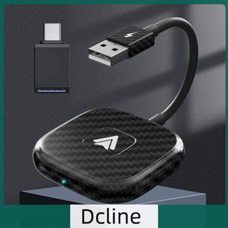 [Dcline.th] อะแดปเตอร์ดองเกิล USB C ไร้สาย สําหรับวิทยุ Android รถยนต์