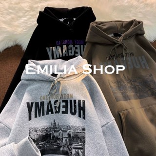 EMILIA SHOP  เสื้อกันหนาว เสื้อแขนยาว เสื้อฮู้ด ง่ายๆ Popular สบาย Korean Style Chic สวย fashion WWY2390I5T 36Z230909