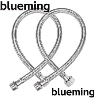 Blueming2 ท่อต่อขยายก๊อกน้ํา สเตนเลส 304 304 4 จุด กันสนิม 50 ซม. สําหรับอ่างล้างจาน 2 ชิ้น