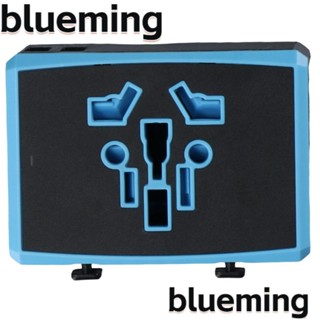 Blueming2 อะแดปเตอร์ซ็อกเก็ตพลาสติก อเนกประสงค์ พร้อมฟิวส์รีเซ็ตอัตโนมัติ 8A AC 100V-240V สีดํา