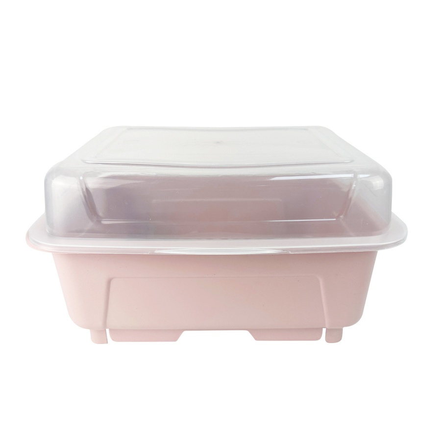 GlobalHouse  GOME ที่คว่ำจาน 26x33x18 ซม. GINNY สีชมพู สินค้าของแท้คุณภาพดี