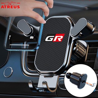 Toyota GR ขาตั้งโทรศัพท์มือถือ หมุนได้ 360 องศา สําหรับ Toyota Prius Fortuner Corolla Cross CHR Camry Wish Vios Veloz Estima Sienta Yaris Ativ Altis Sienta bZ4X Hiace Hilux Revo