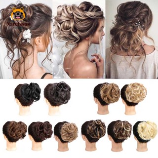 Narcissus กิ๊บติดผมสังเคราะห์ กิ๊บกรงเล็บยืดหยุ่น ผมปลอม Chignon