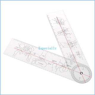 Esp ไม้บรรทัดวัดมุม แบบพกพา มืออาชีพ สําหรับแพทย์