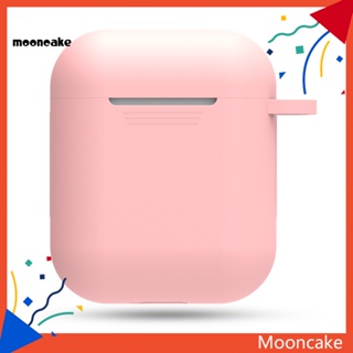 Moon* เคสซิลิโคนนิ่ม ป้องกันรอยขีดข่วน ยืดหยุ่น สําหรับ AirPods 1 2