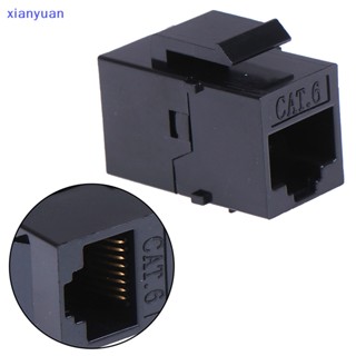 Xianyuan RJ45 ตัวเมีย เป็น UTP Cat5e CAT6 อะแดปเตอร์เชื่อมต่อแจ็คคีย์สโตน XY