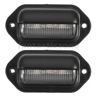 หลอดไฟ LED ติดป้ายทะเบียนรถยนต์ พร้อมสกรู สําหรับรถพ่วง รถบรรทุก รถตู้ รถตู้