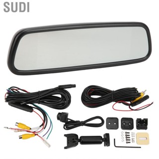 Sudi Rearview Mirror  Backup Cam  Mounting 7.36in Touch Screen for Car