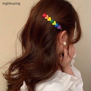 [highbuying] กิ๊บติดผม รูปหัวใจน่ารัก ฝนตก ฤดูร้อน สไตล์เกาหลี สําหรับผู้หญิง สินค้าใหม่