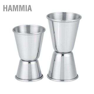 HAMMIA 10 ชิ้นสแตนเลสสตีลค๊อกเทล Shaker ชุด Ice Tong ผสมช้อน Pourers บาร์เครื่องมือ