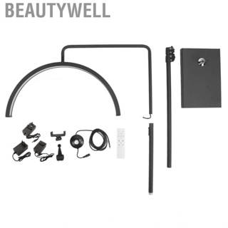 Beautywell Tattoo Floor Lamp  Beauty Telescopic 40W Black 100‑240V 2700K To 5600K for Salon Beautician