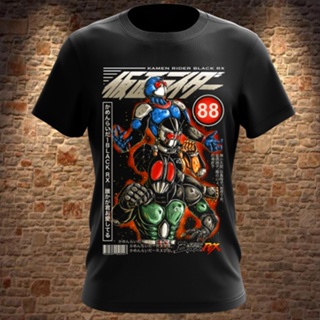 เสื้อยืดแขนสั้น คอกลม พิมพ์ลายการ์ตูนอนิเมะ Kamen Special Attack Team Kamen Rider สําหรับผู้ชาย และผู้หญิง ไซซ์ XS - 3XL