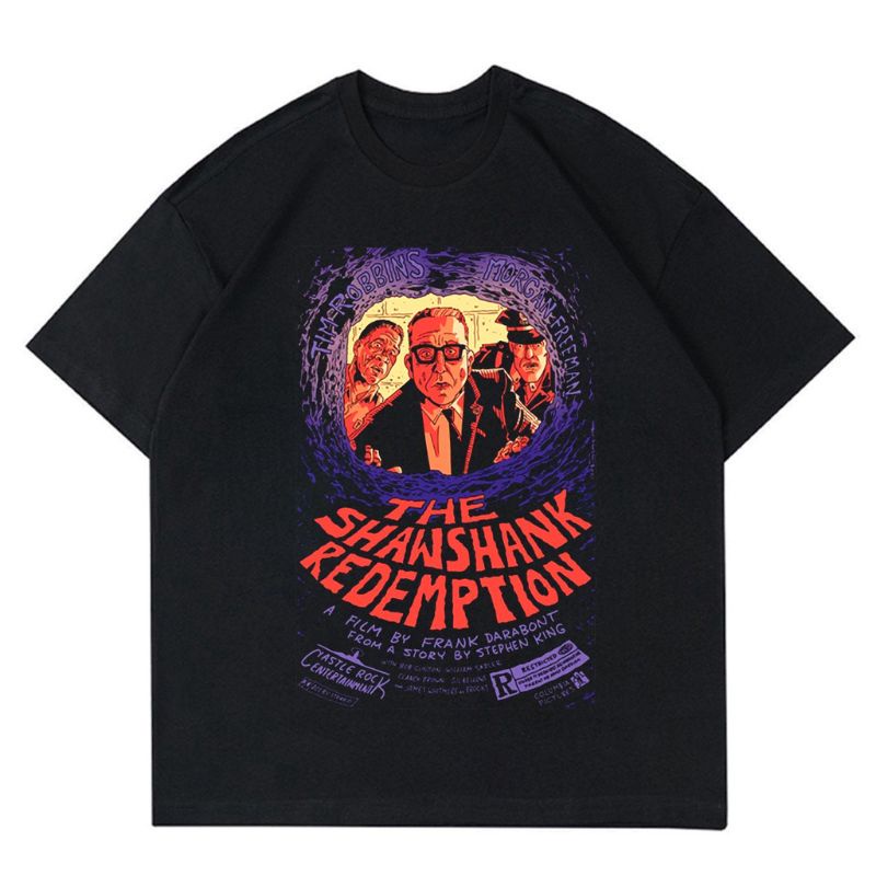 ยินดีต้อนรับ a [100% Cotton]T-SHIRT |  | 1994 FILM T-SHIRT FILM THE SHAWSANK REDEMPTION | KAOS BAJU