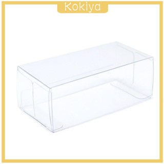 [Kokiya] กล่องโมเดลรถยนต์ PVC ใส ขนาด 30x40x82 มม. 50 ชิ้น