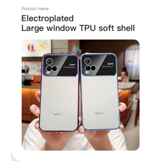 เคสโทรศัพท์ซิลิโคน TPU แบบนิ่ม ชุบไฟฟ้า กันกระแทก สําหรับ Vivo Y33S Y33T Y33S Y33T