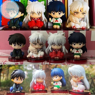 Xo94ol ฟิกเกอร์อนิเมะ Inuyasha Higurashi Kagome Miroku Sesshomaru Q Version 1 ชิ้น TH