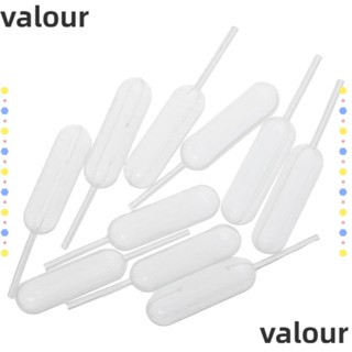 Valour ปิเปตพลาสติก ทรงสี่เหลี่ยมผืนผ้า ขนาดเล็ก 4 มล. สําหรับบีบคัพเค้ก 150 ชิ้น