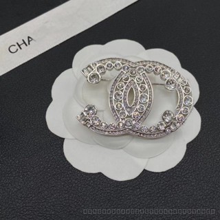 Top-quality Double C Brand New Arrival Brooch Temperament Wild Advanced Simple and Elegant Fashion Pin Internet Celebrity Same Style Sweet and Cool Style Elegance Exquisite Y2K VJI