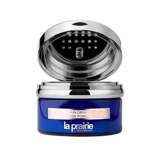 La Prairie Blue Caviar แป้งฝุ่น เอสเซนส์บํารุงผิว ควบคุมความมัน ติดทนนาน              La Prairie Blue Caviar Loose Powder Setting Essence Nourishing Silky Powder Lasting Oil Control