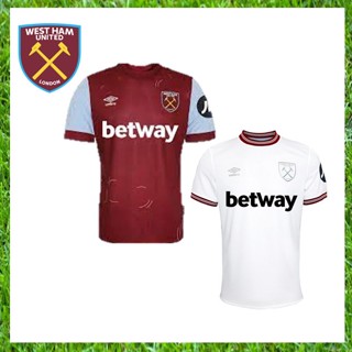 23/24 West-Ham Home Away 3rd Kit for Men Jersi Baju Bola Sepak (S-4XL)