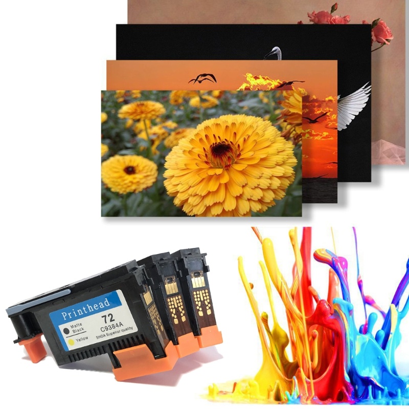 HL หัวพิมพ์สําหรับ HP72 DesignJet T1100 T1120 Ink Tank Printhead เครื่องพิมพ์ Acces
