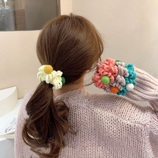 Patricia ผ้าขนหนู ผ้าม็อบ Scrunchies สร้างสรรค์ น่ารัก เรียบง่าย ยางรัดผม เครื่องประดับผม ยางรัดผม ยางรัดผม สไตล์เกาหลี