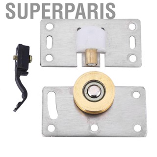 Superparis 2pcs 75x38mm Cabinet Door Sliding Wheel Single Cupboard Roller