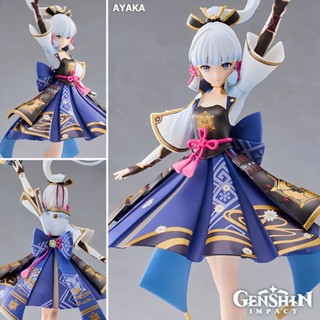 Figure ฟิกเกอร์ กาชาปอง Genshin Impact  Kamisato Ayaka คามิซาโตะ อายากะ 1/7 โมเดล Frostflake Heron Anime