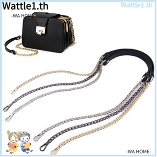 Wttle สายโซ่โลหะ 120 ซม. แบบเปลี่ยน สําหรับกระเป๋าถือ DIY