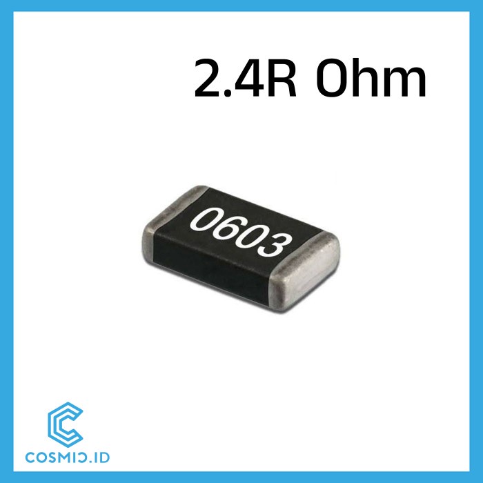ตัวต้านทาน 2.4 โอห์ม 2.4โอห์ม 2R4 0603 SMD SMT SMD0603
