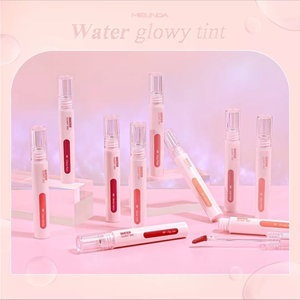 Meilinda Water Glowy Tint MC2073 ลิปปาก อิ่มน้ำ