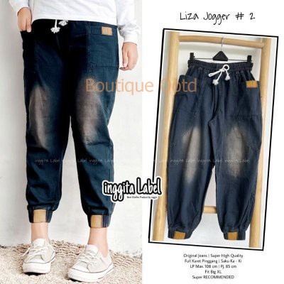 CC - JOGGER JEANS LIZA / BOYFRIEND JEANS JUMBO BONNI