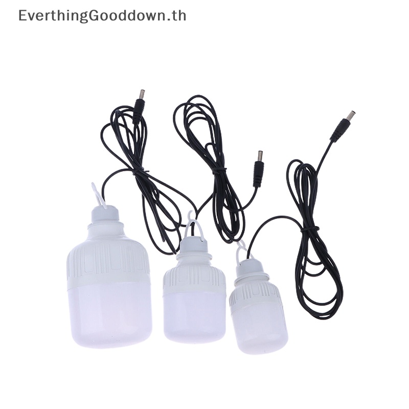 Ever หลอดไฟฉุกเฉิน Led 12V 5W 10W 15W 20W แบบพกพา สีขาว 1 ชิ้น