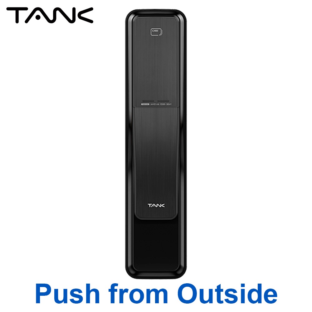TANK Korea P2000 Push from Outside Digital Door Lock Smart Gate Security System