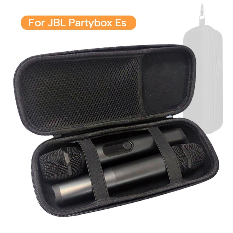WU Secure Mic Travel Case สําหรับ Partybox Es Speaker Mic Sturdy Storage Solution