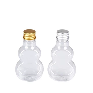 ขวดพลาสติกเปล่าBR29-3 PETใส ขนาด45ml. (แบบตรง แบบน้ำเต้า)V14-1