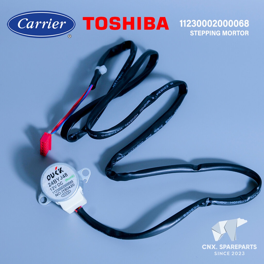 11230002000068 มอเตอร์สวิงแอร์ Carrier มอเตอร์สวิงแอร์ แคเรียร์ (ซ้าย-ขวา) รุ่น 42ABF010 อะไหล่แอร์ 