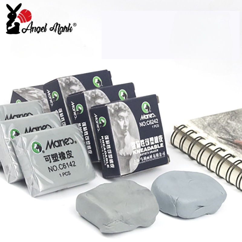 Maries ยางลบนุ่ม ยางลบลบลบ ไฮไลท์ นวดยาง สําหรับวาดภาพ ออกแบบ ร่างภาพ เครื่องเขียนดินน้ํามัน