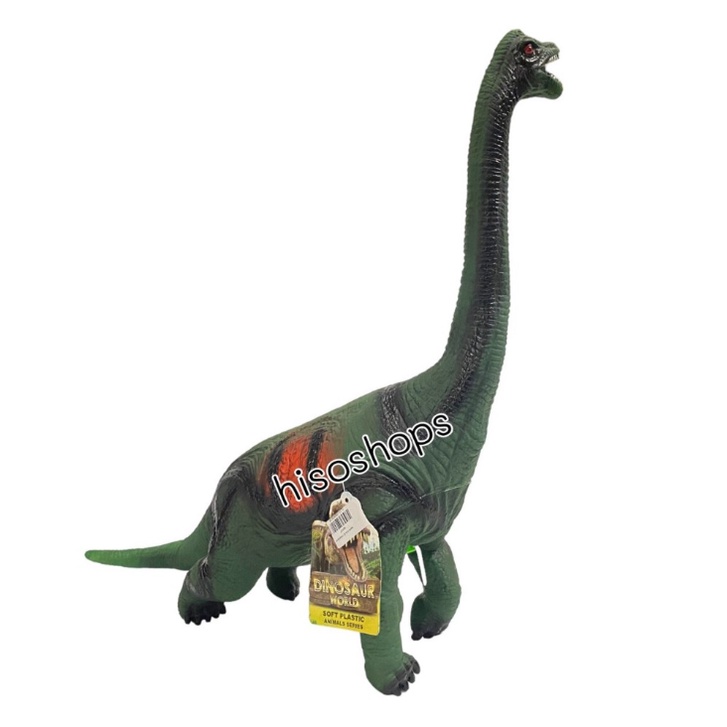 ของเล่น...โมเดลไดโนเสาร์ DINOSAUR WORLD ไดโนเสาร์คอยาว ไดโนเสาร์ สีสันสวยงาม มี 3 แบบ ให้เลือก งานสว