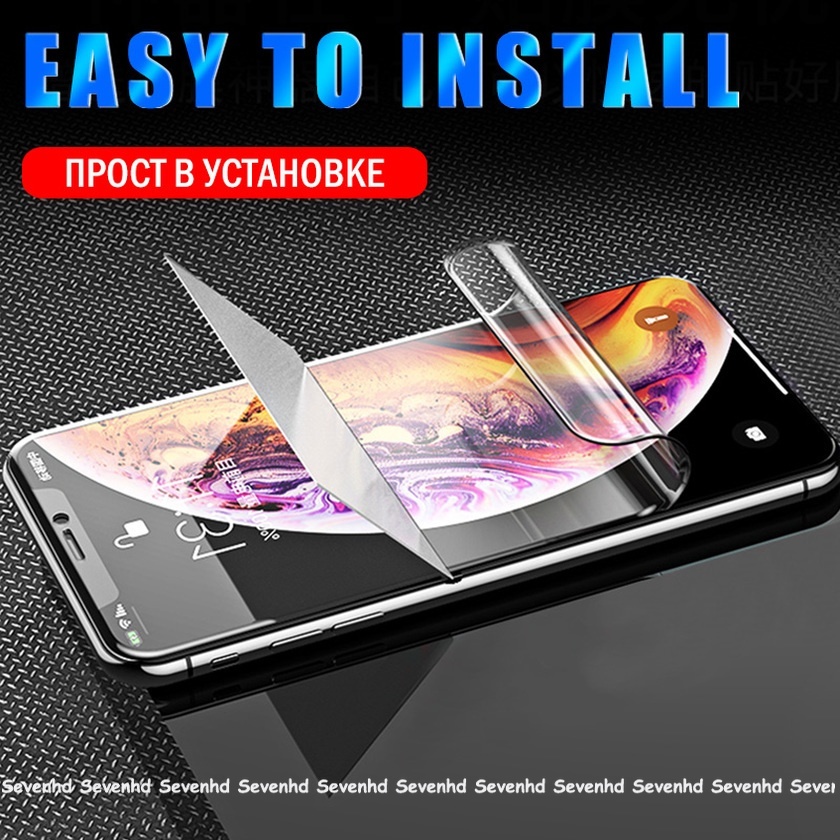 ฟิล์มไฮโดรเจล บางพิเศษ นุ่มดี สําหรับ Samsung S24 Ultra S22 S21 S20 ตัวป้องกันหน้าจอ ฟิล์มกระจกกันรอย for Samsung Series