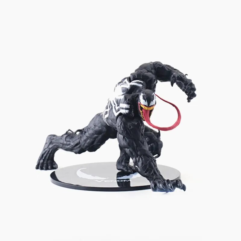 Disney Marvel Avengers Venom Spider Man 18cm Action Figure Anime Decoration Collection Figurine Mini