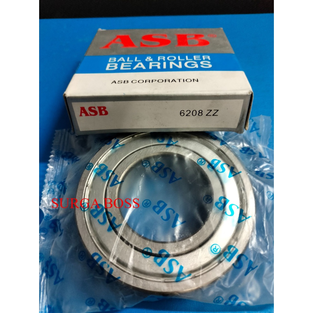 แบริ่ง 6208 ZZ ยี่ห้อ ASB